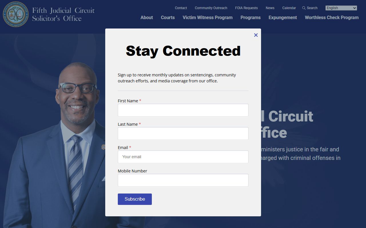 Richland County criminal court records Fifth Judicial Circuit source
